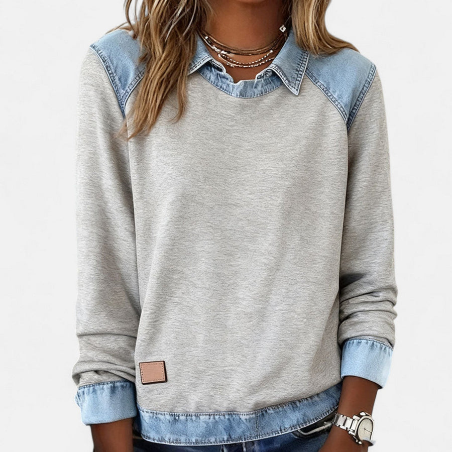 Anastasia | Trendy Long Sleeve Sweater view 13