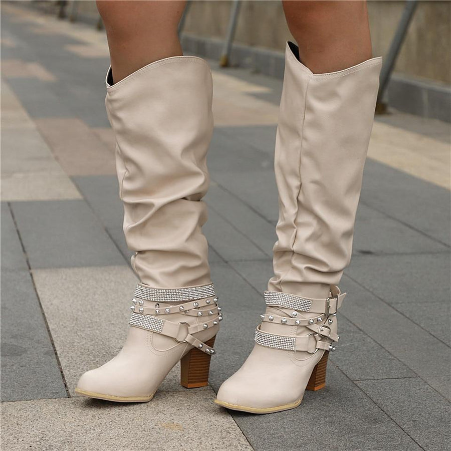 Hollis | Mid-Calf Buckle Closures Boots view 2