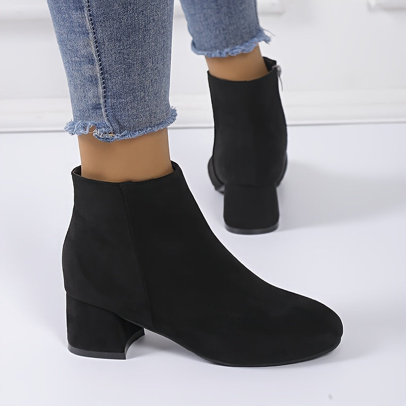 Diana | Chelsea Ankle Boot with Block Heel