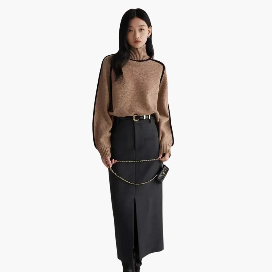 Petra | Turtleneck Jumper with Long Sleeves and Cosy view 9