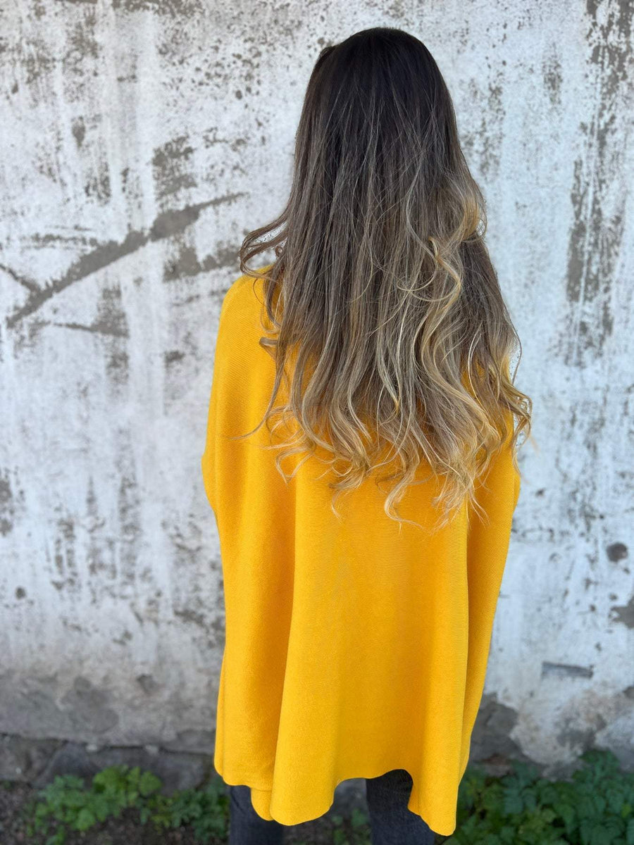 Althea | Oversized V-Neck Tunic Sweater view 8