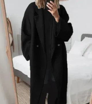 Dulcie | Women's Winter Coat – Relaxed Fit Long Coat view 4