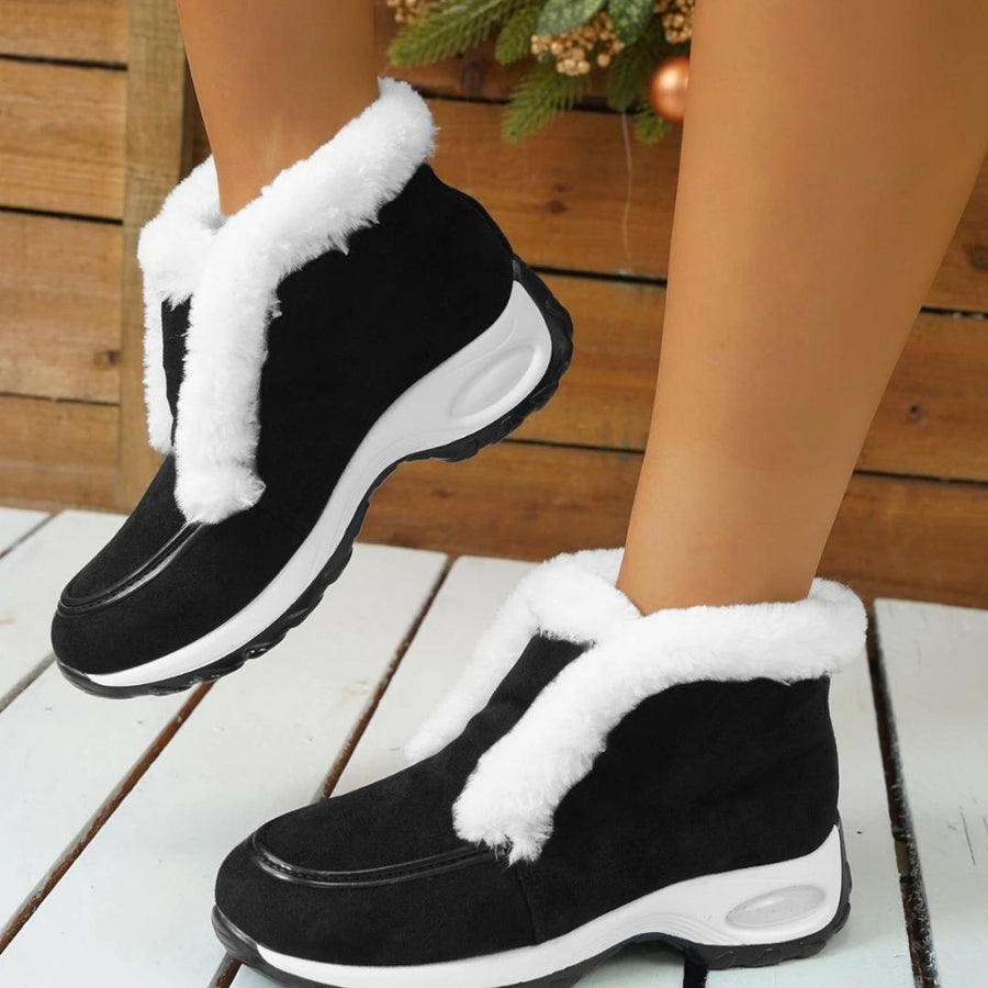 Thalinda | Ankle Padded Platform Boots view 12