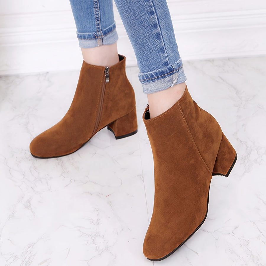 Diana | Chelsea Ankle Boot with Block Heel view 4
