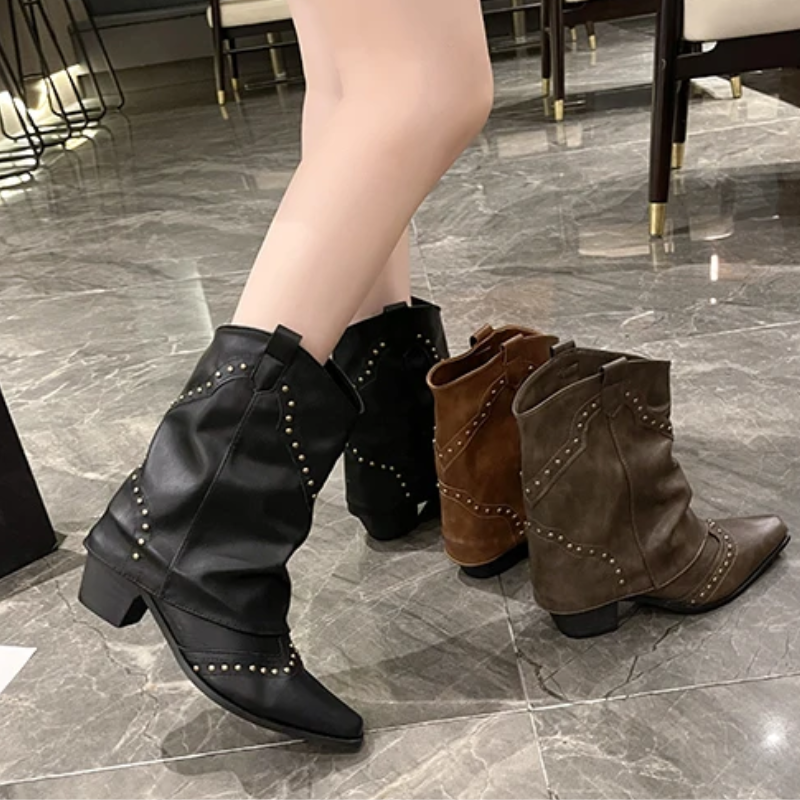 Winnifred | Low Heel Ankle Cut view 5