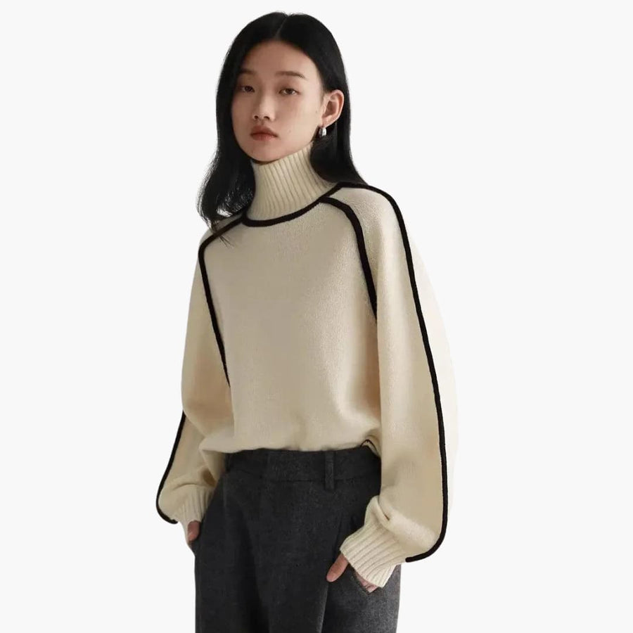 Petra | Turtleneck Jumper with Long Sleeves and Cosy view 6
