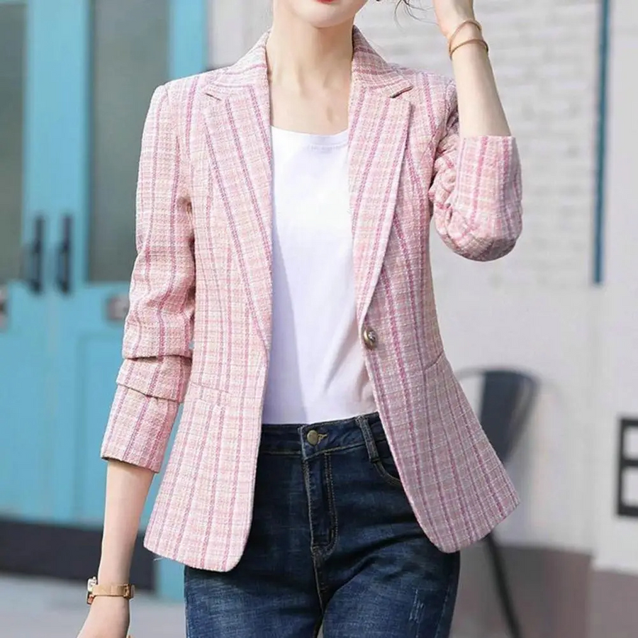 Nova | Women's Blazer – Single-Button Tailored Office view 3
