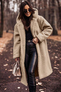 Tamsin | Women's Faux Fur Coat – Hooded Winter, Plus Size