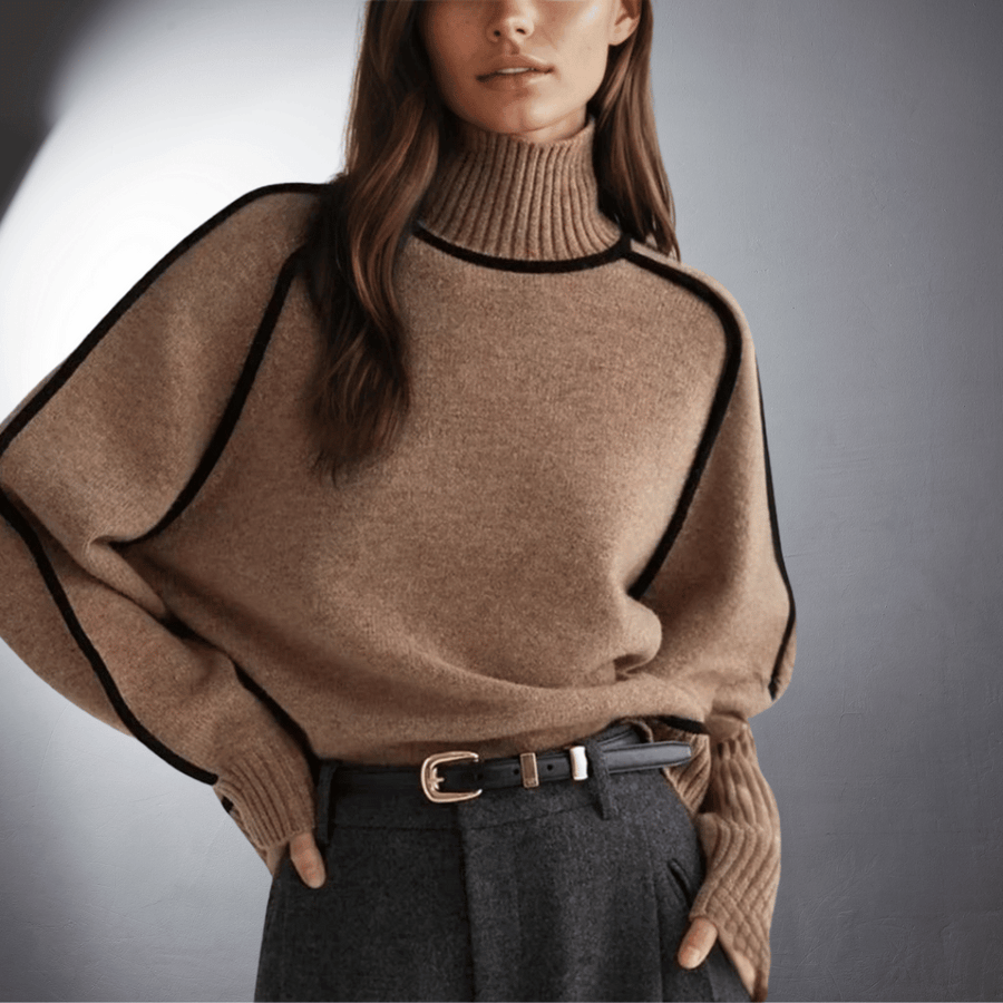 Perrine | Bio Turtleneck Sweater with Premium Comfort view 3