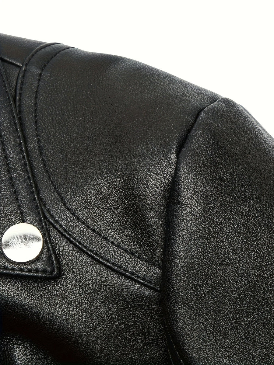 Mabel | Women's Moto Jacket – Sculpted Zip Front Tailored Biker Jacket view 5