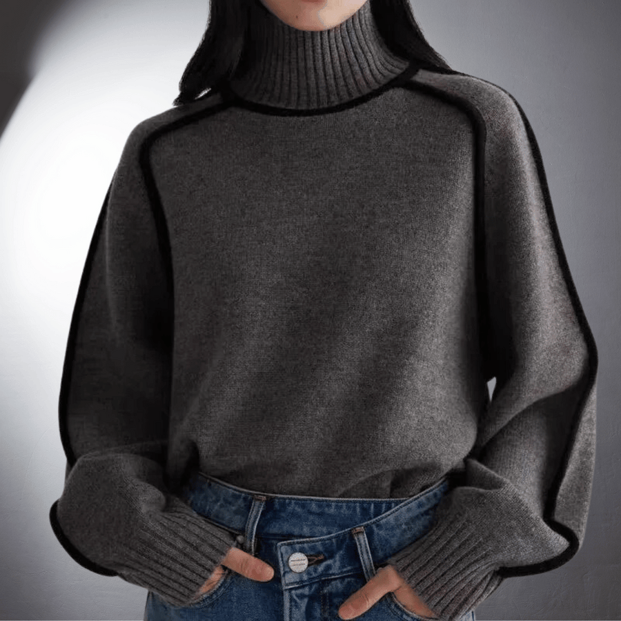 Perrine | Bio Turtleneck Sweater with Premium Comfort view 6