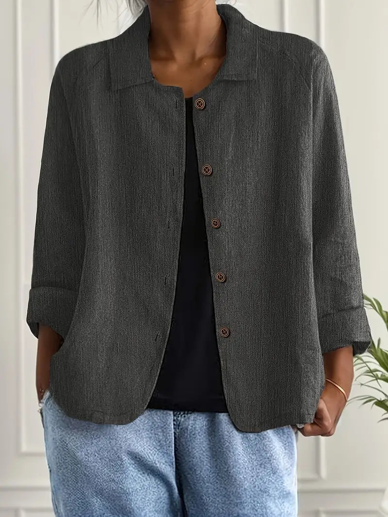 Ada | Women's Field Jacket – Casual Button-Front Lightweight view 13