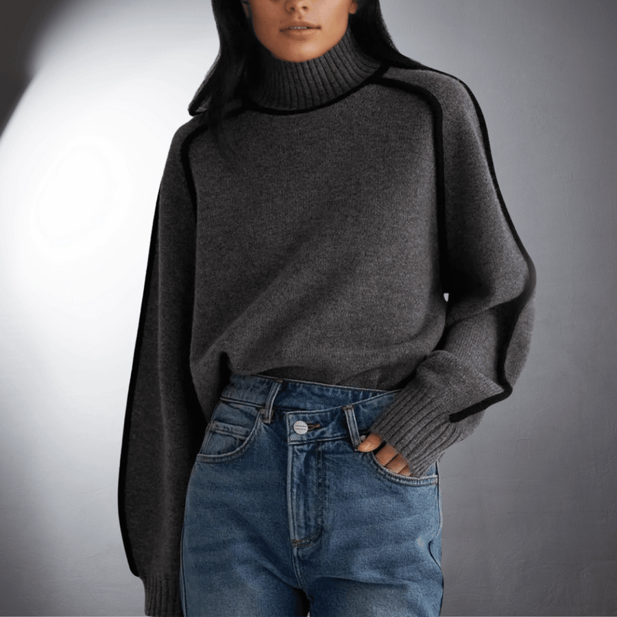 Perrine | Bio Turtleneck Sweater with Premium Comfort view 5