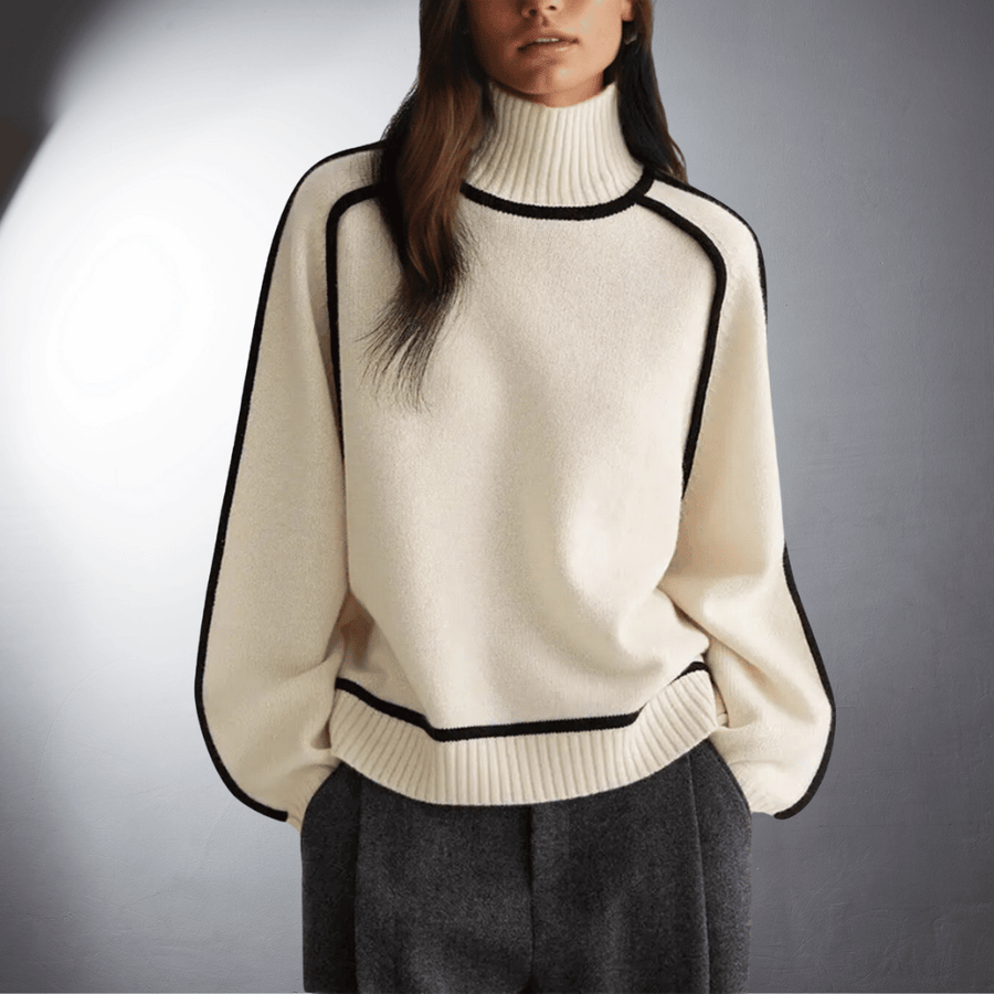 Perrine | Bio Turtleneck Sweater with Premium Comfort view 9