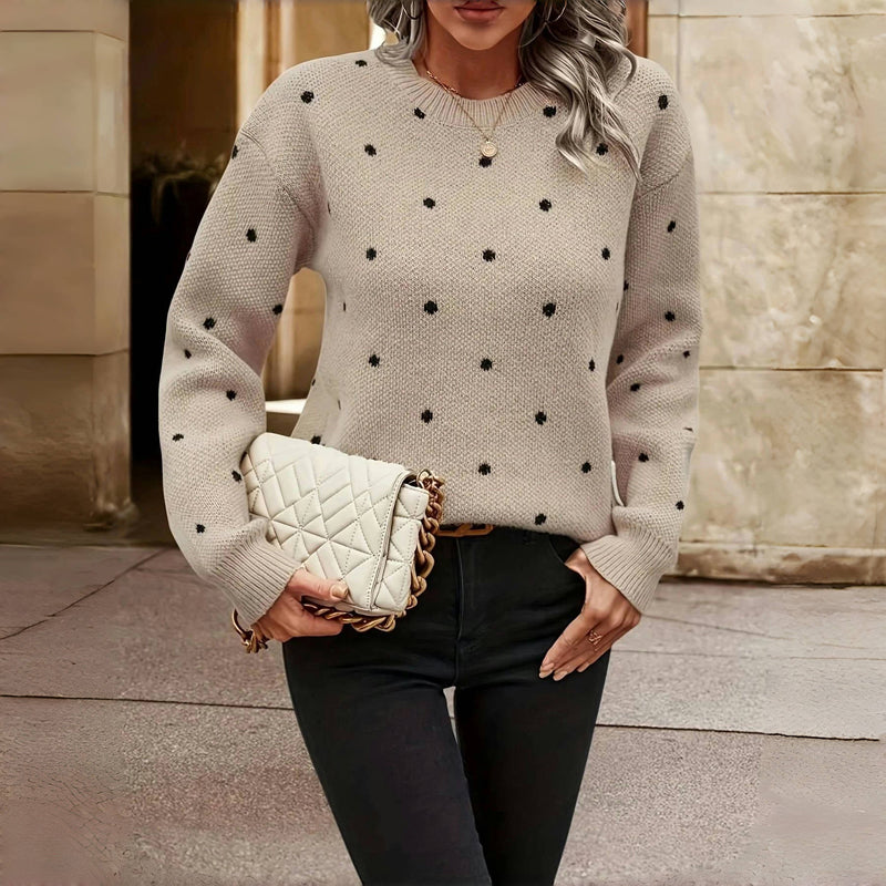 Gwendolyn | Cozy Dot Sweater view 6