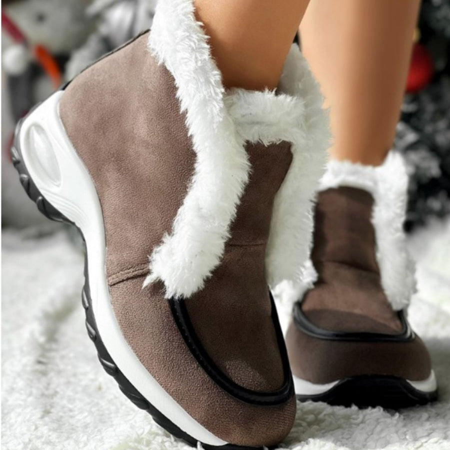 Thalinda | Ankle Padded Platform Boots view 10