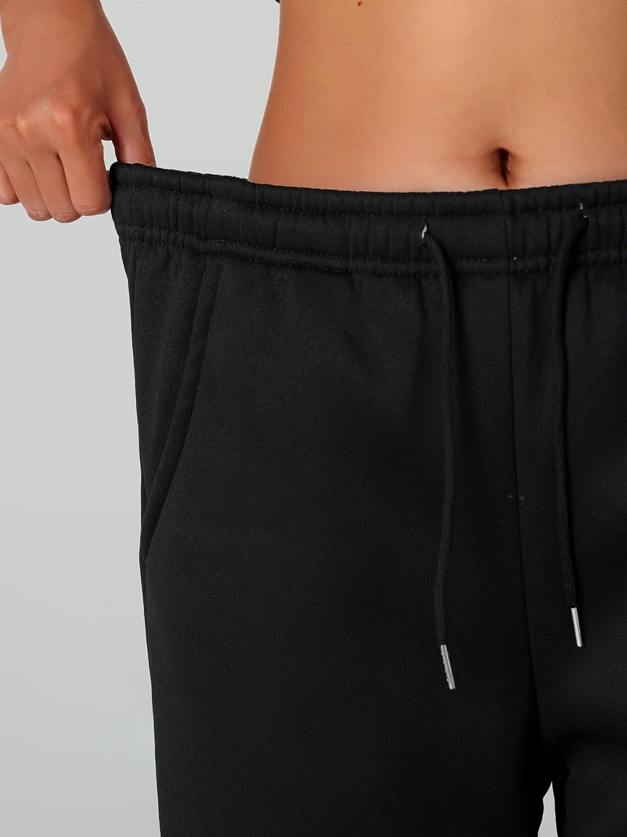 Fiona | Women's Lined Joggers – Cuffed Warm Winter Sweatpants view 7