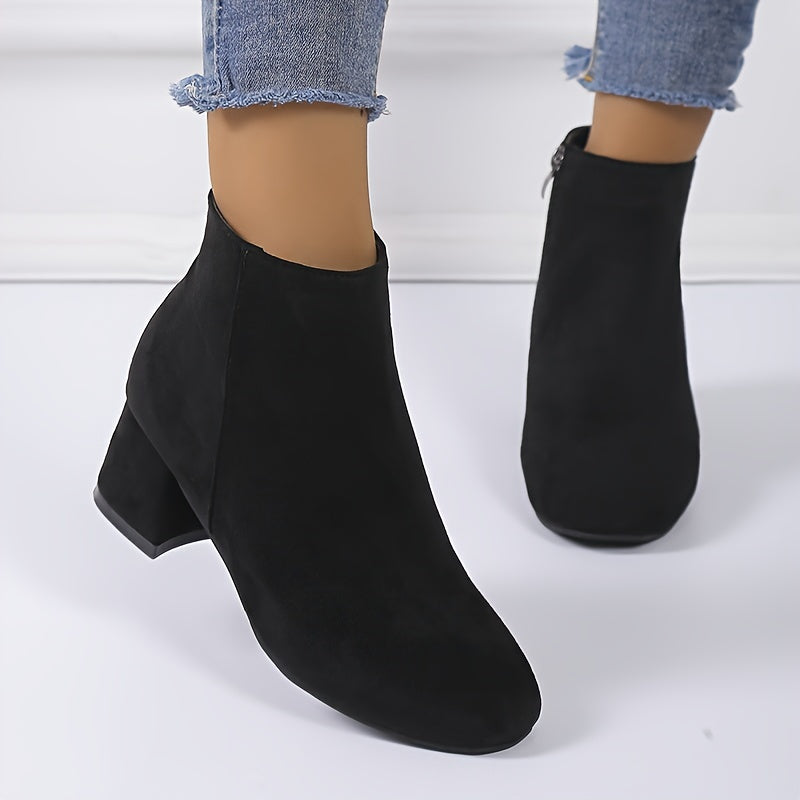 Diana | Chelsea Ankle Boot with Block Heel