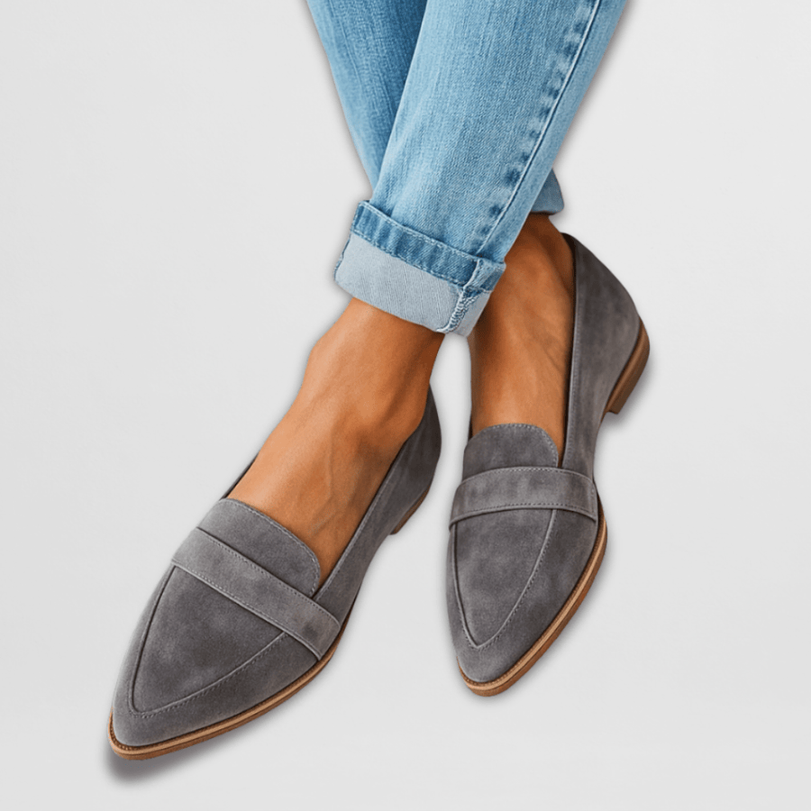 Alexa | Orthopedic Soft Suede Loafers view 2