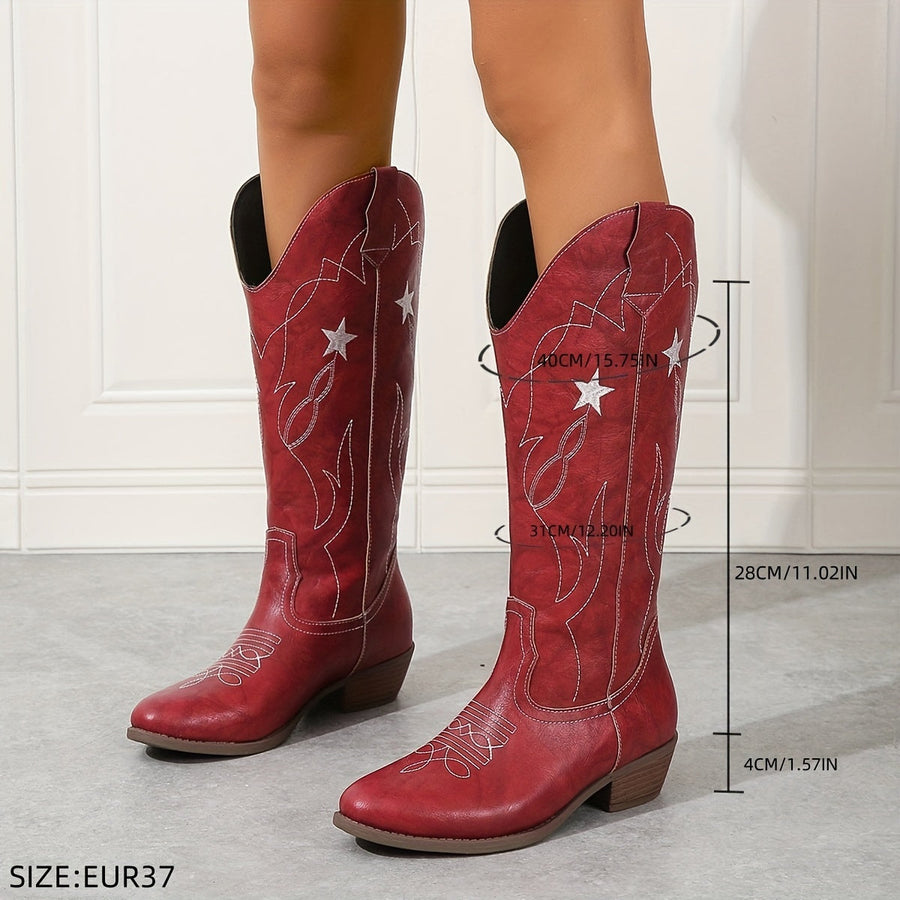 Rosalba | Wide Calf Western Cowboy Boots view 8
