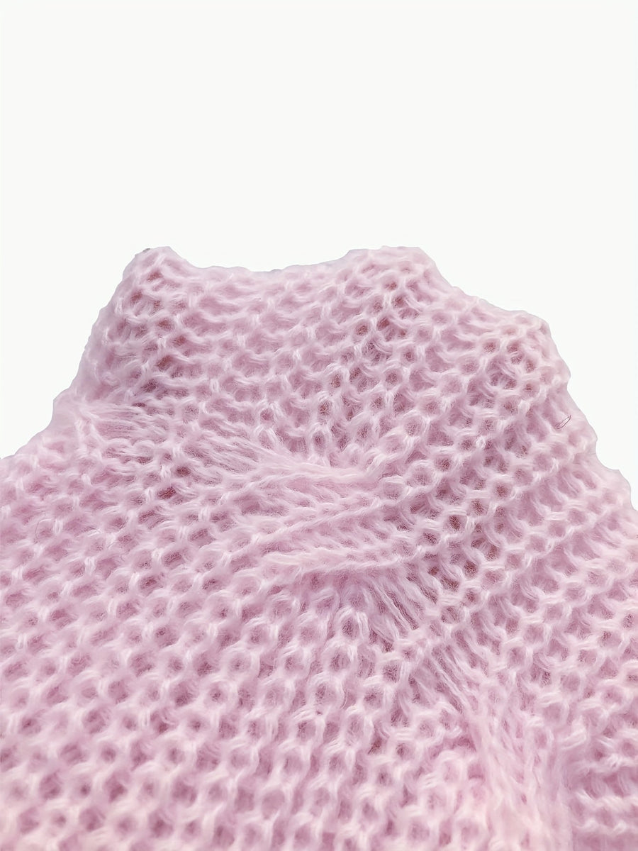 Juniper | Women's Cardigan – Bow Detail Long Sleeve Button-Up Knit view 9