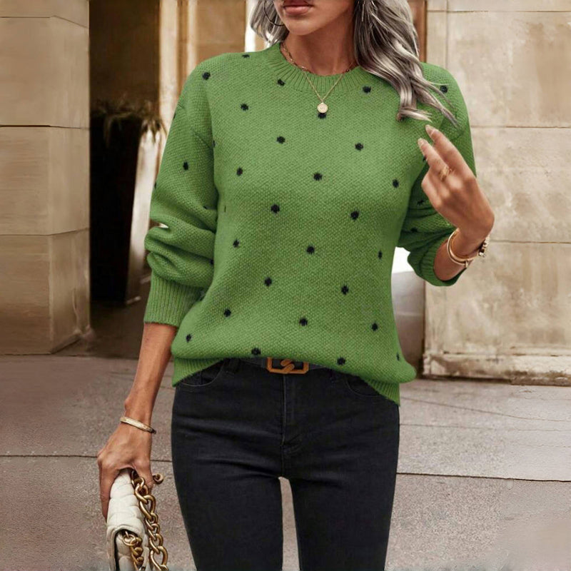 Gwendolyn | Cozy Dot Sweater view 2