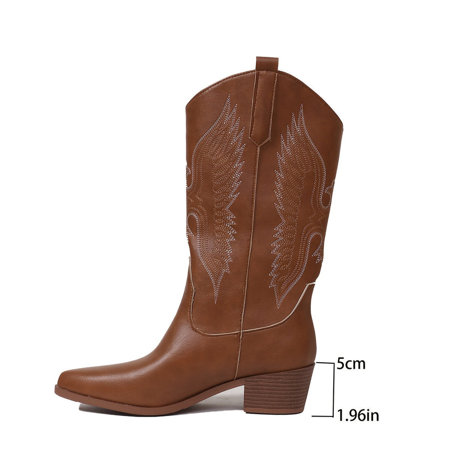 Wilhelmine | Wide Calf Western Cowboy Boots view 10