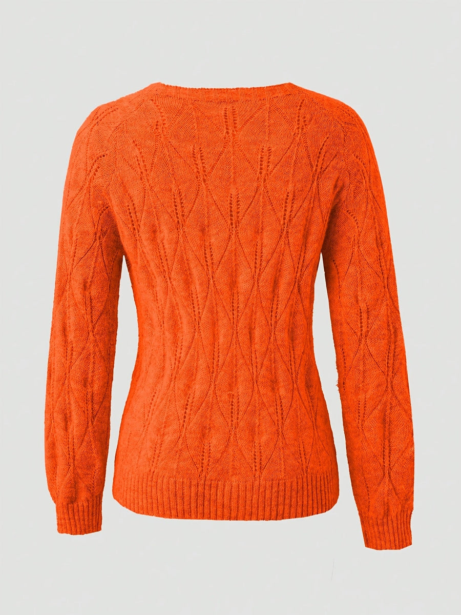Goldie | Women's Winter Cardigan – Mink-Soft Pearl Button view 9