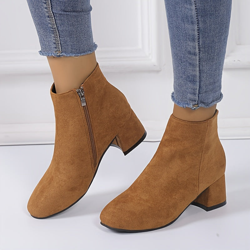 Diana | Chelsea Ankle Boot with Block Heel view 2