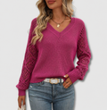 Beryl | Elegant V-Neck Sweater
