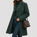 Ottoline | Warm Fabric-Blend Overcoat