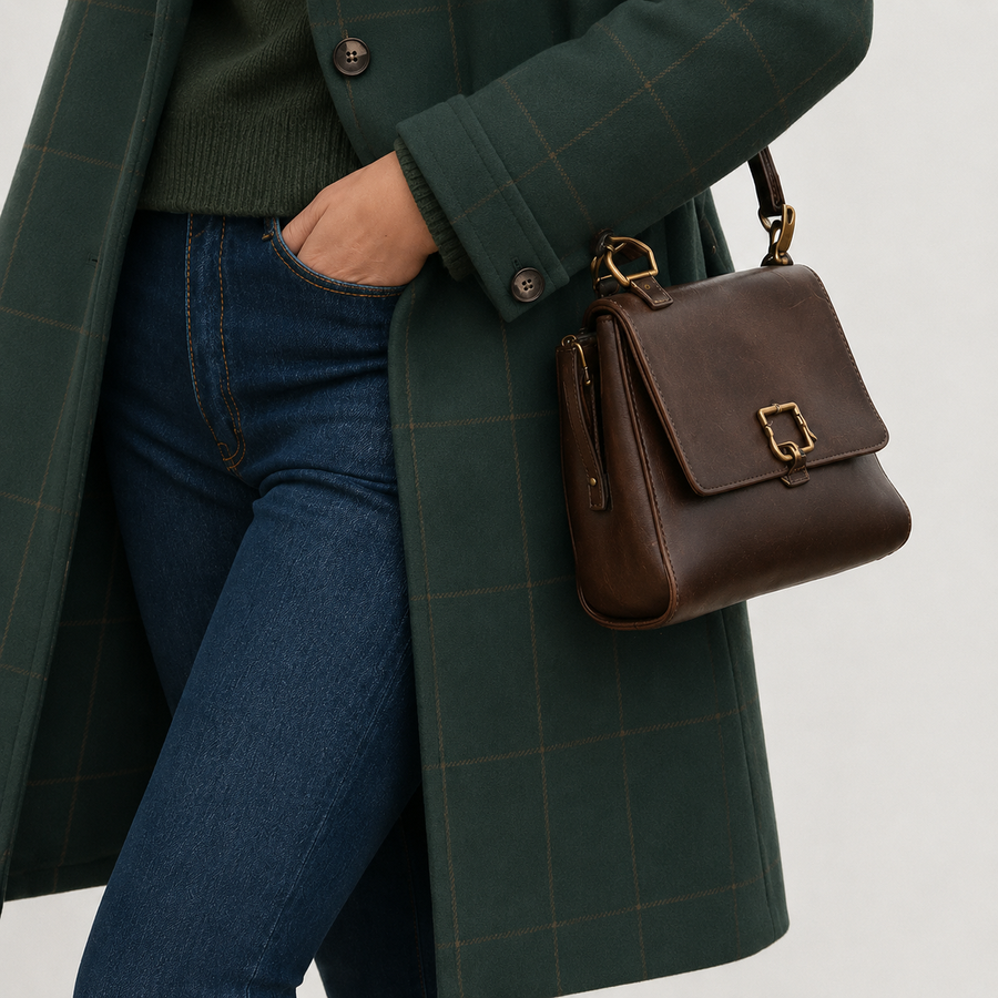 Ottoline | Warm Fabric-Blend Overcoat view 3