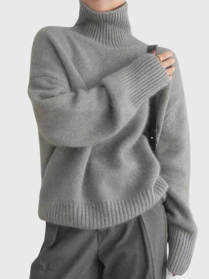 Constance | Oversized Luxury Turtleneck Sweater view 1