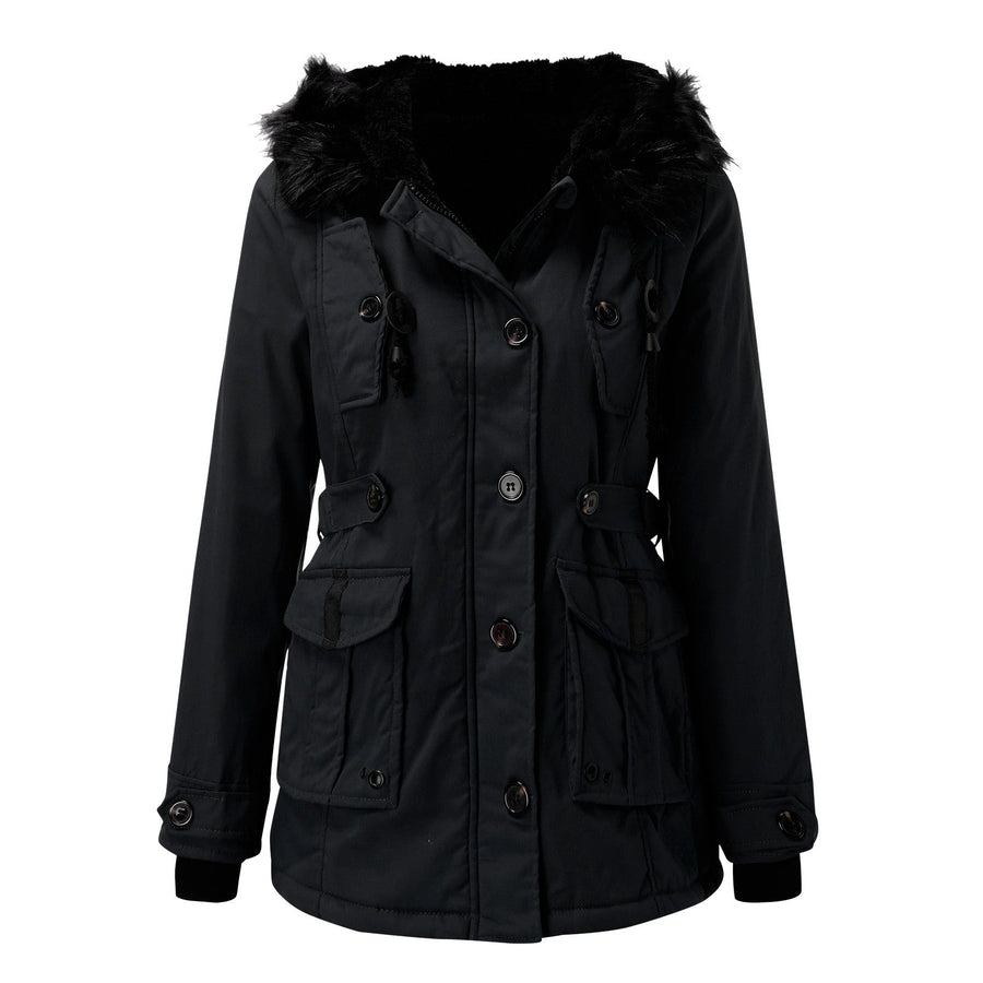 Gemma | Women's Winter Parka – Thick Hooded Cold Weather, Plus Size view 9