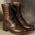 Emma | Women's Lace Up Boots – Combat Style Heritage Winter Boots