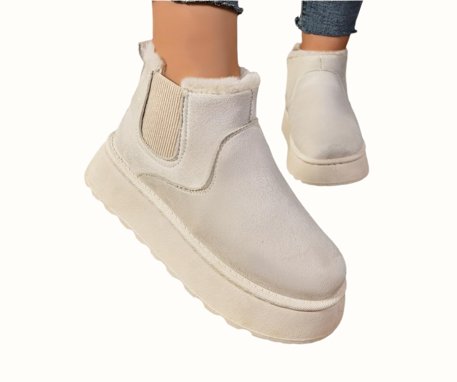 Wilhelmina | Platform Slip-On Boots view 1