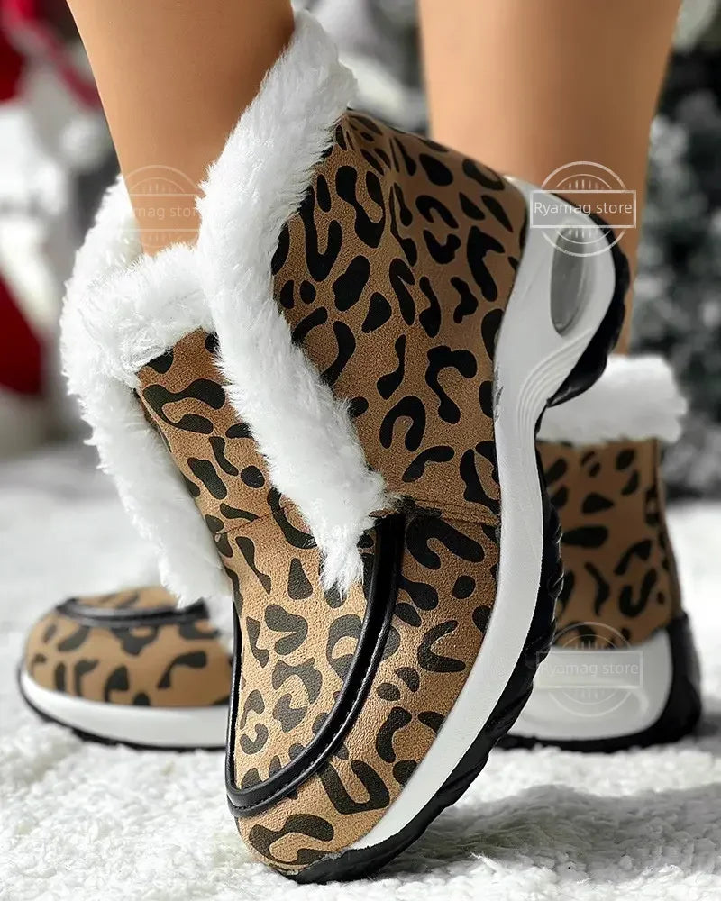 Thalinda | Ankle Padded Platform Boots view 6