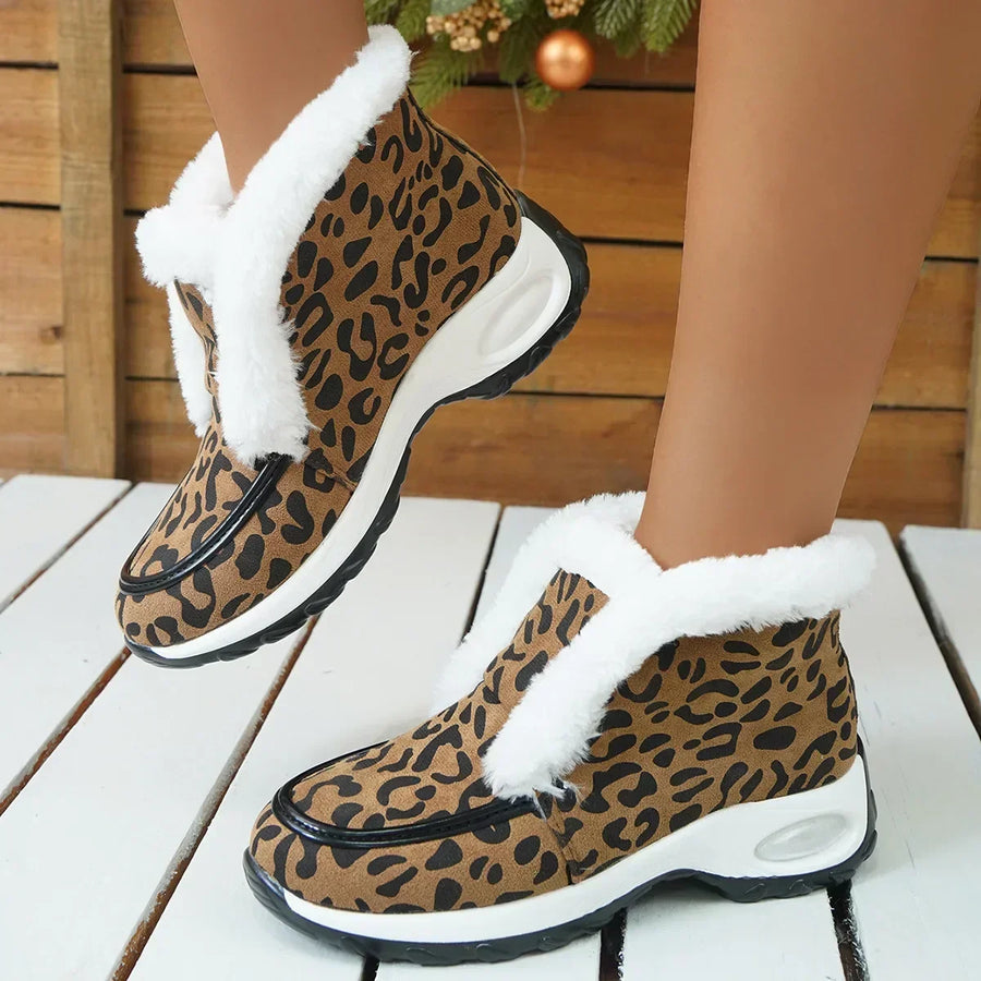 Thalinda | Ankle Padded Platform Boots view 7