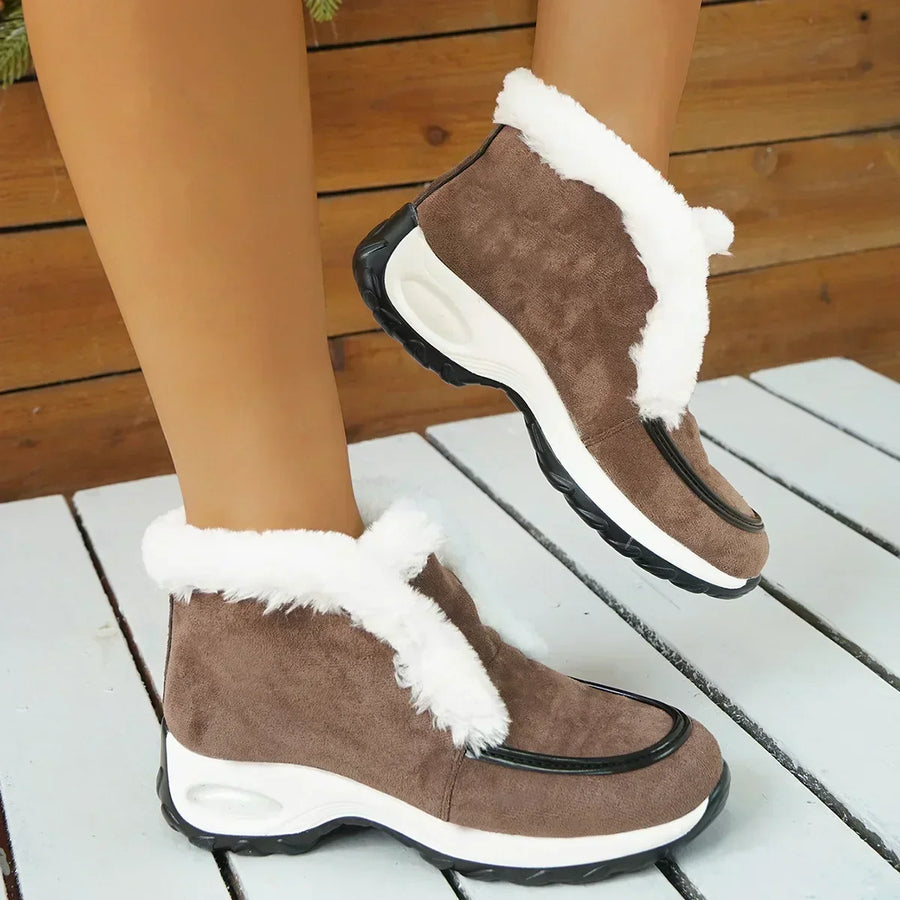 Thalinda | Ankle Padded Platform Boots view 11