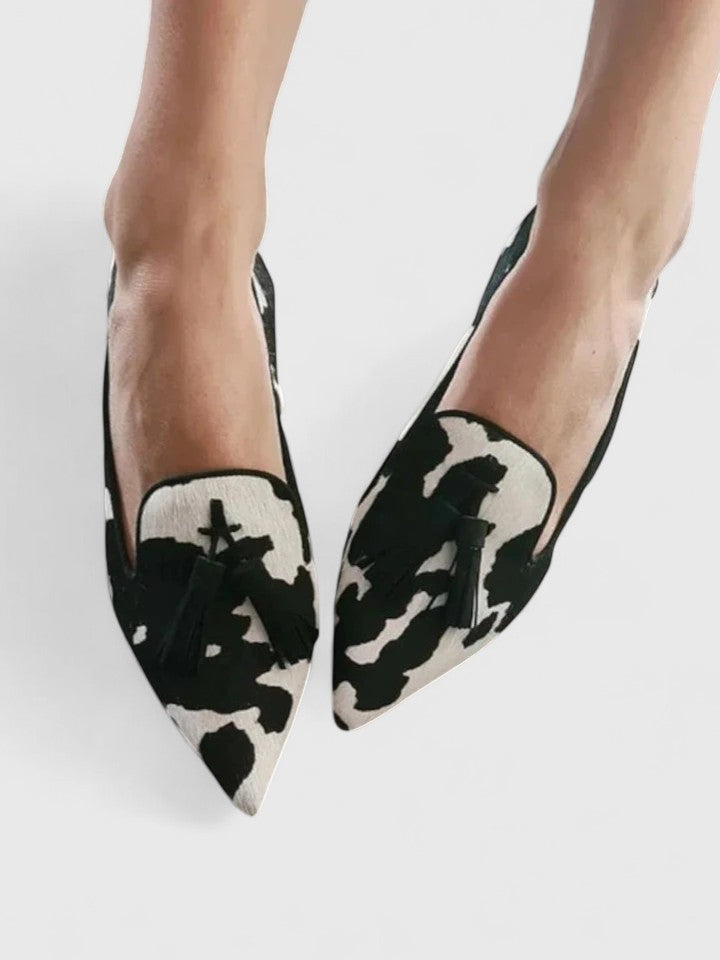 Graciela | Stylish Leather Dress Loafers view 3