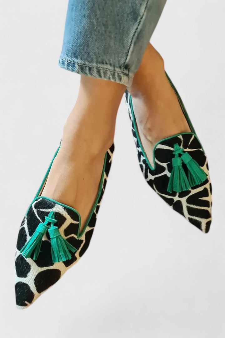 Graciela | Stylish Leather Dress Loafers view 4