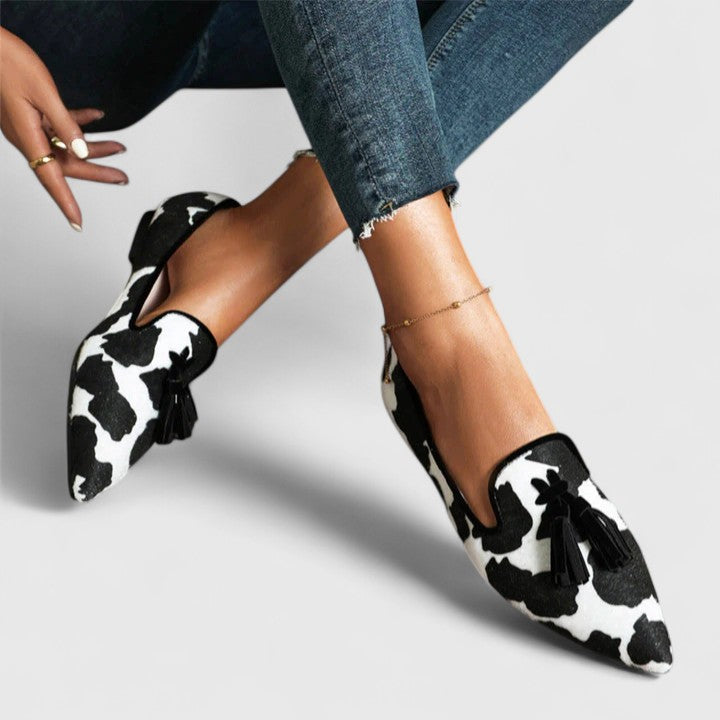 Graciela | Stylish Leather Dress Loafers view 5