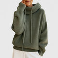 Lorelei | Cowl Neck Sweater with Drawstring Collar