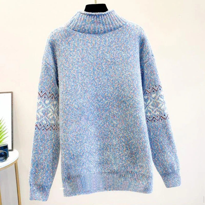 Cassia | Snowflake Knit Sweater view 5