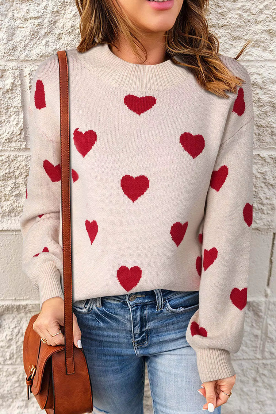 Iona | Elegant Hearts Sweater view 2