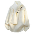 Kalliope | Cozy Scarf-Neck Sweater