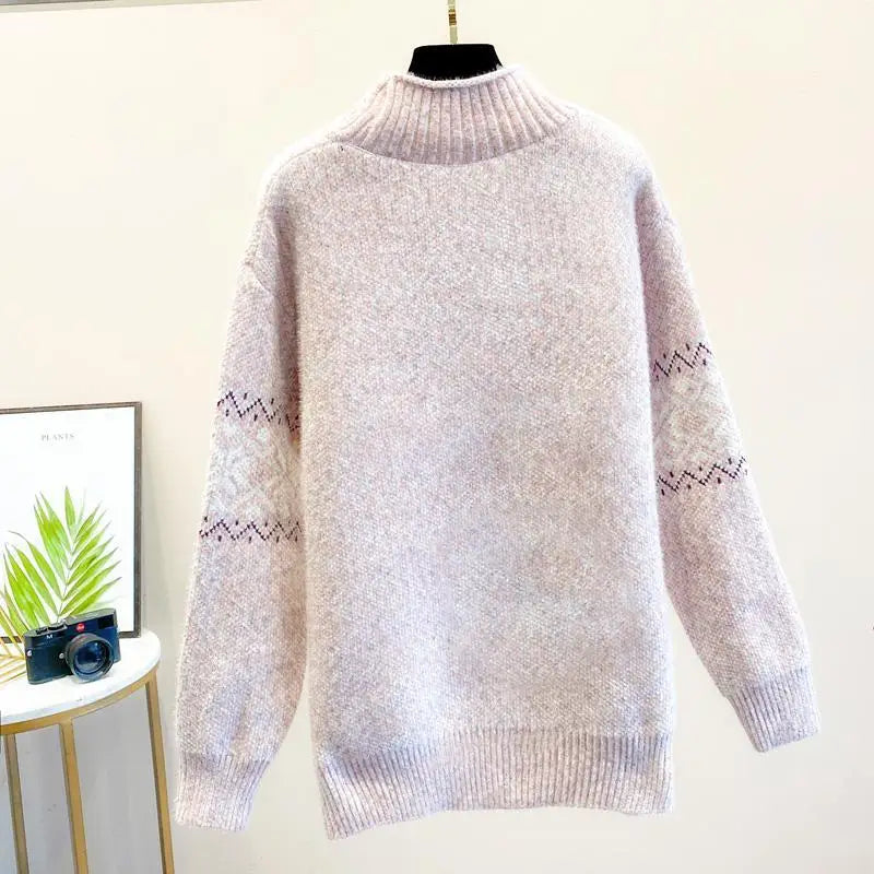 Cassia | Snowflake Knit Sweater view 6
