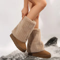 Mabel | Tall Shaft Platform Base Boots