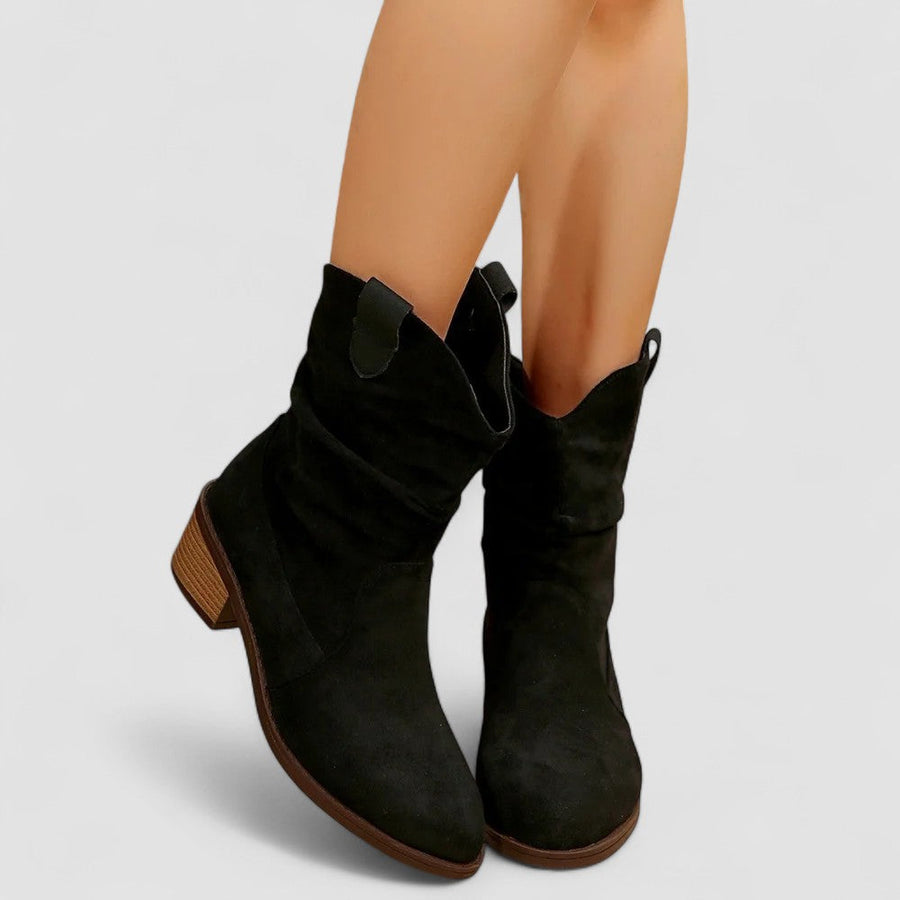 Heidi | Mid-Calf Block Heel view 4