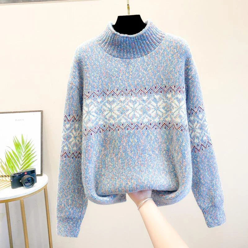 Cassia | Snowflake Knit Sweater view 1